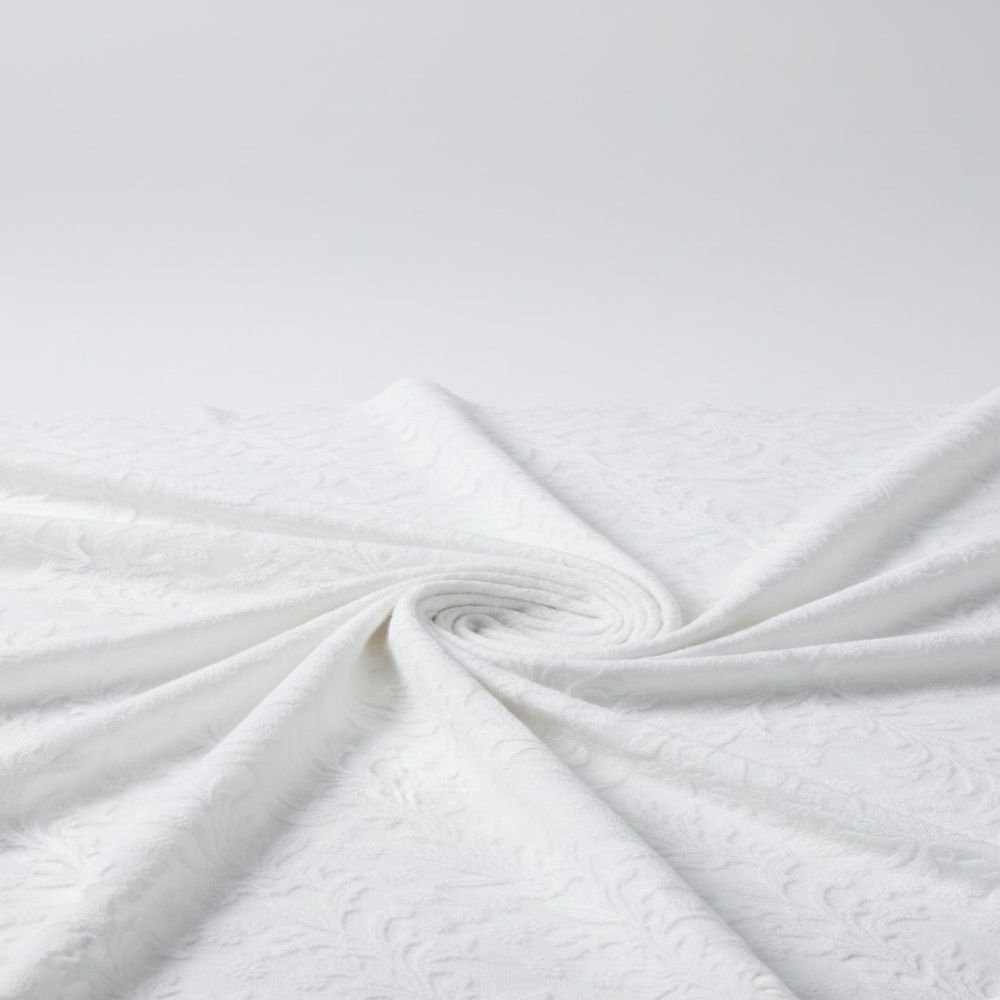 Premium Voile Tissue Fabric with floral designs